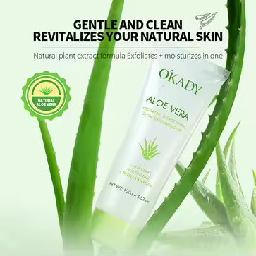 O'KADY Aloe Vera Facial Exfoliating Gel
