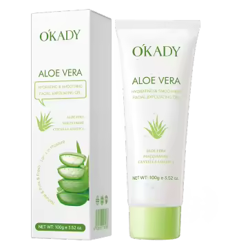 O'KADY Aloe Vera Facial Exfoliating Gel