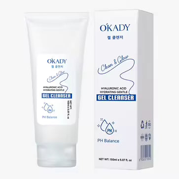 O'KADY Hyaluronic Acid Moisturizing Gentle Cleansing Gel