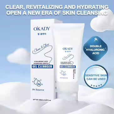O'KADY Hyaluronic Acid Moisturizing Gentle Cleansing Gel